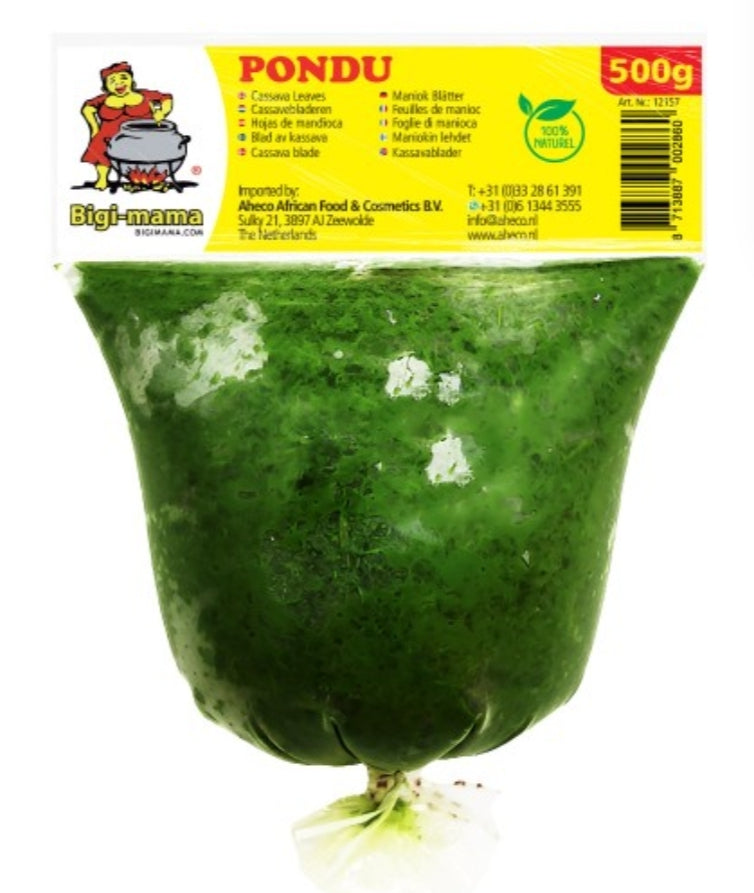 Frozen cassava leaf 500gr