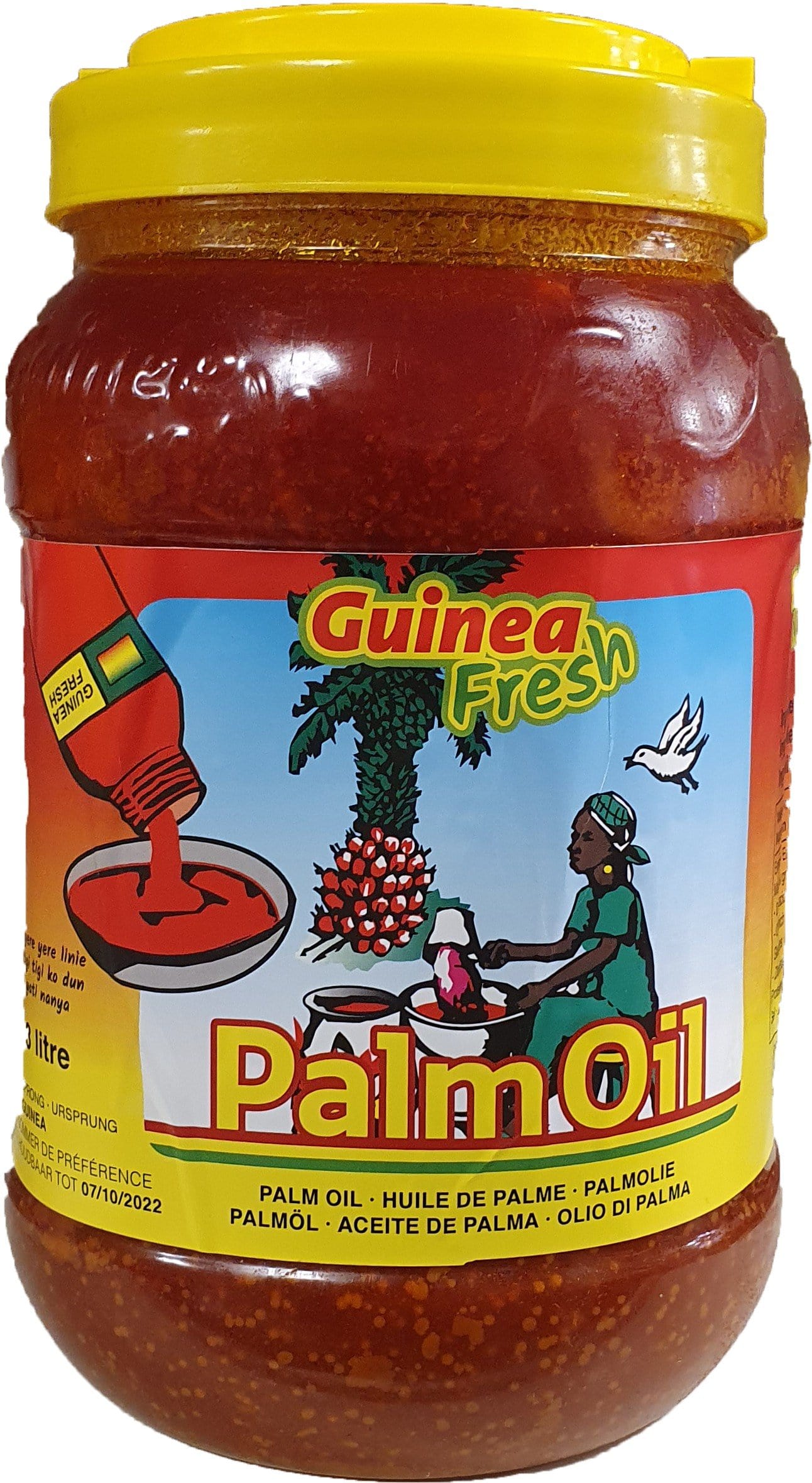 Guinea Fresh Palm Oil 5 liter