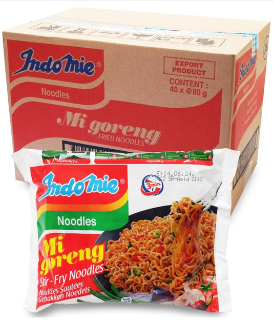 Mi goreny fried noodles 40×80gr