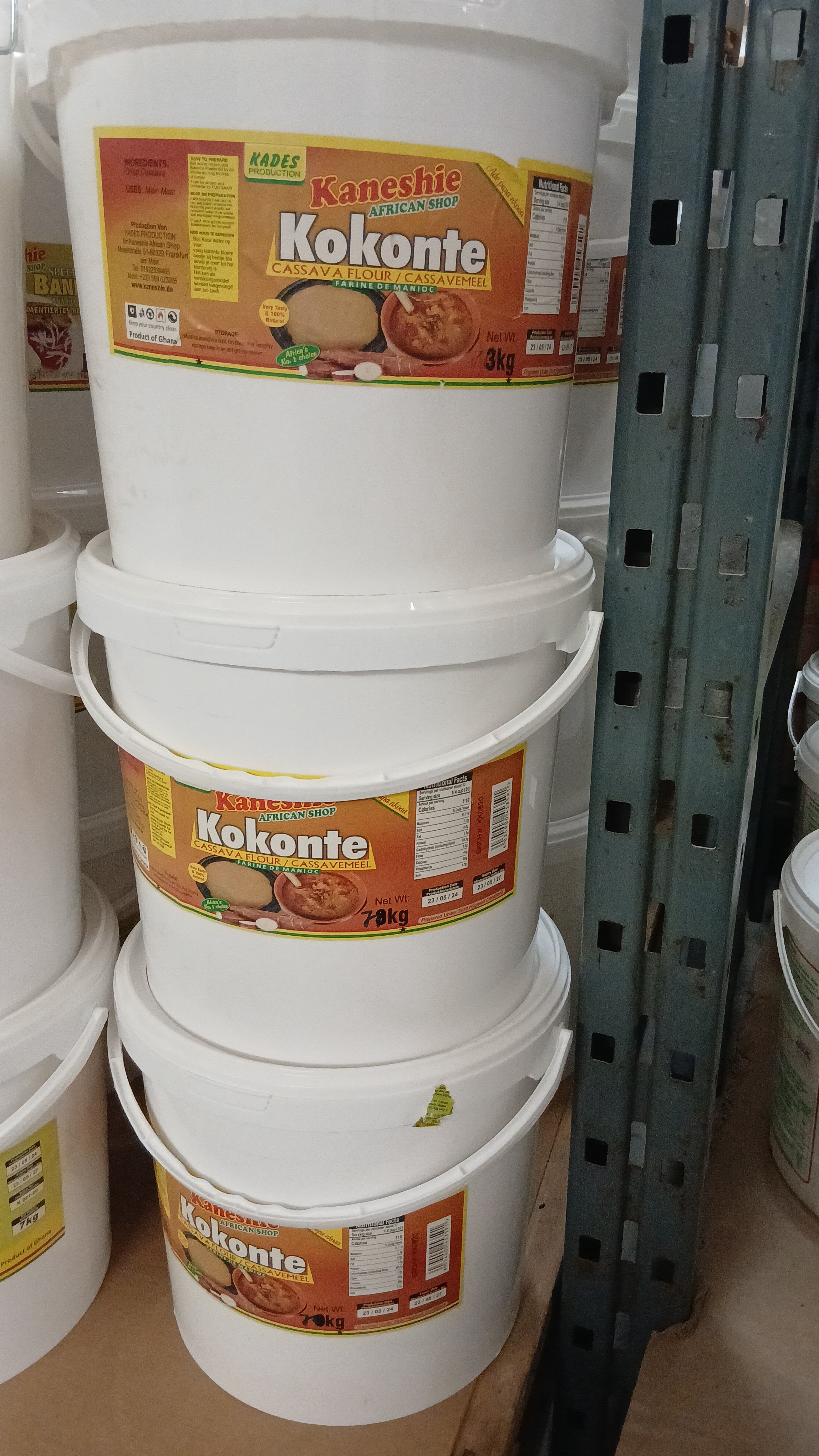 Cassava fufu 9kg